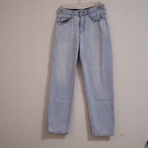 Straight Leg Jeans Light Denim